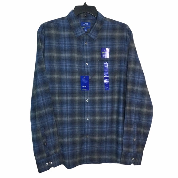 apt 9 flannel shirts